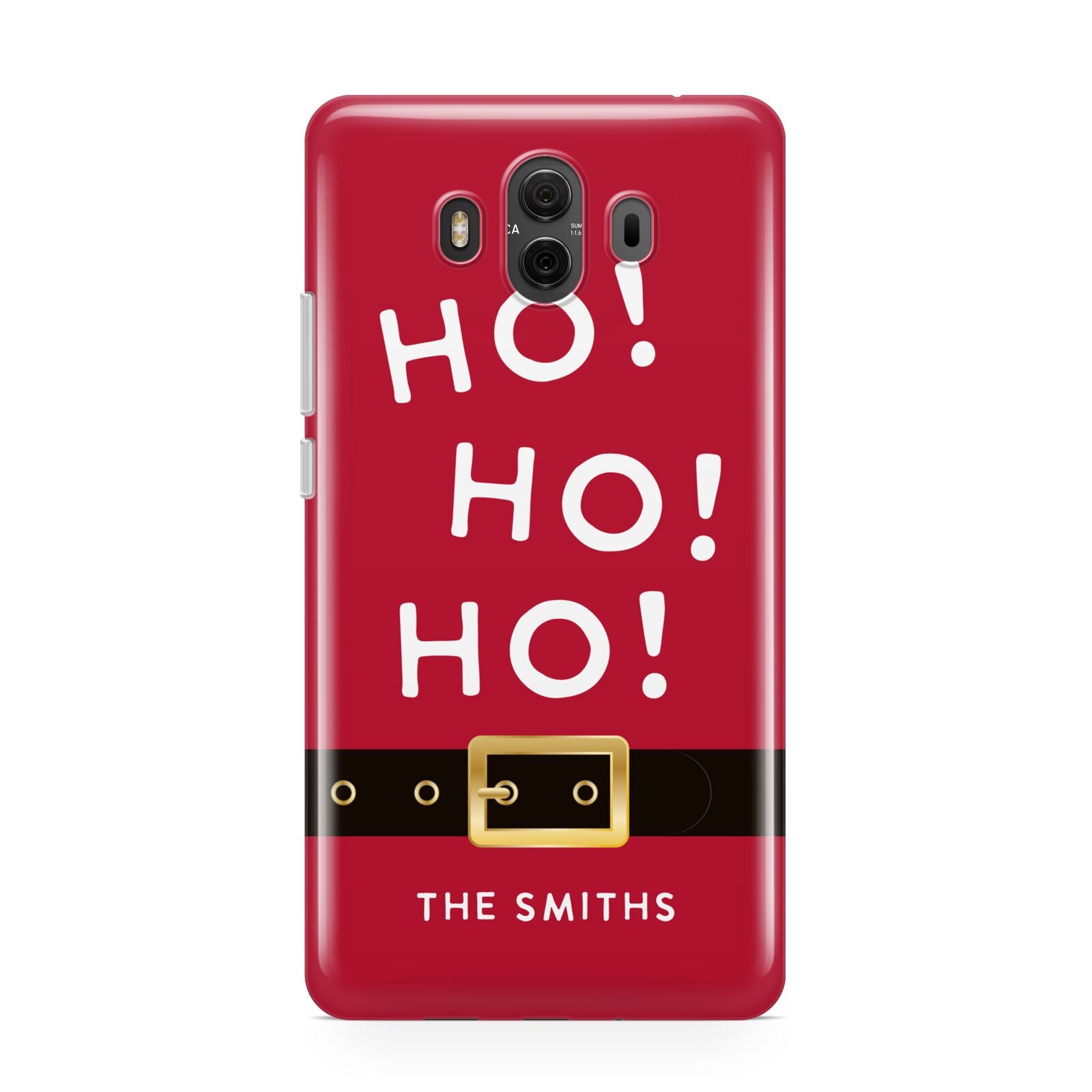 Santa Belt Personalised Huawei Mate 10 Protective Phone Case