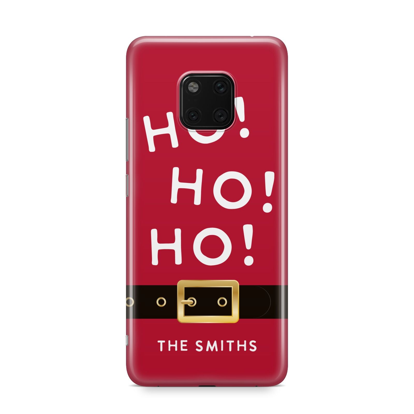 Santa Belt Personalised Huawei Mate 20 Pro Phone Case