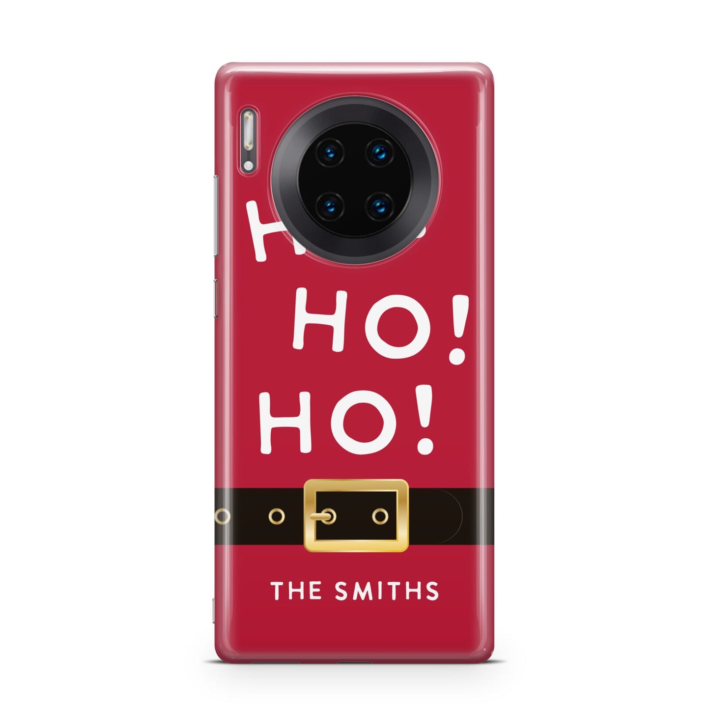 Santa Belt Personalised Huawei Mate 30 Pro Phone Case