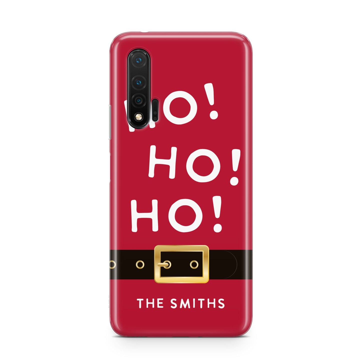 Santa Belt Personalised Huawei Nova 6 Phone Case