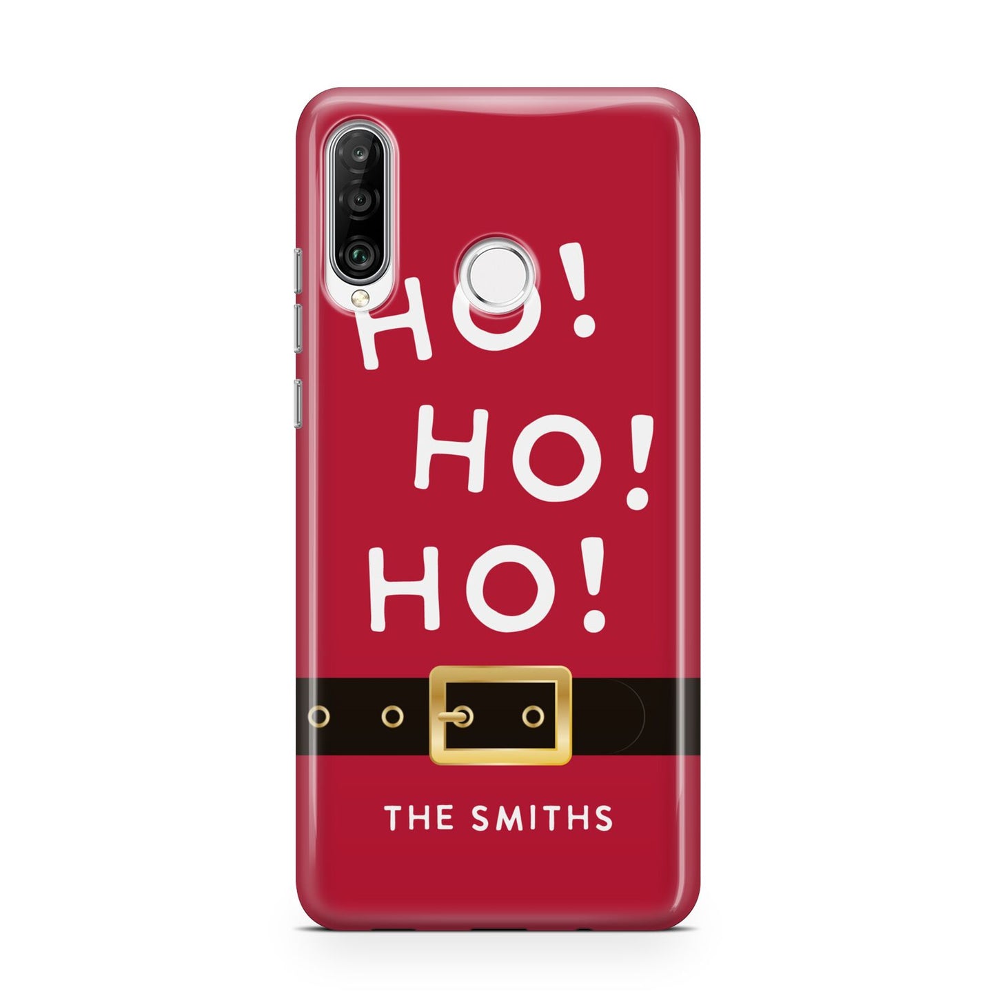 Santa Belt Personalised Huawei P30 Lite Phone Case