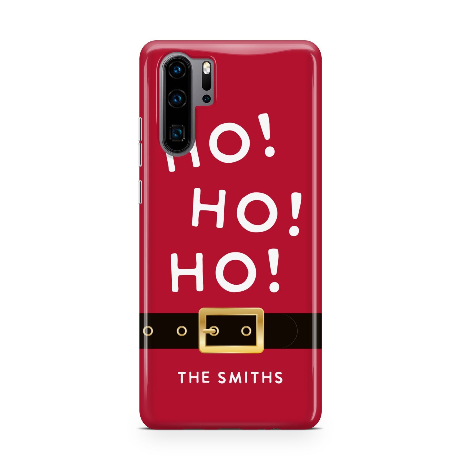 Santa Belt Personalised Huawei P30 Pro Phone Case