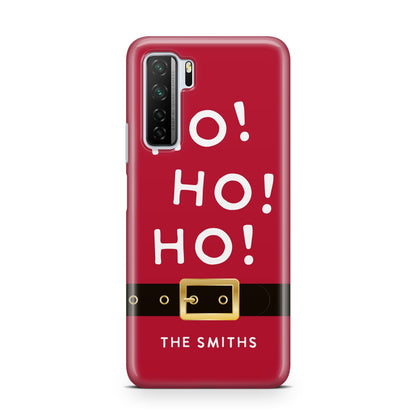 Santa Belt Personalised Huawei P40 Lite 5G Phone Case