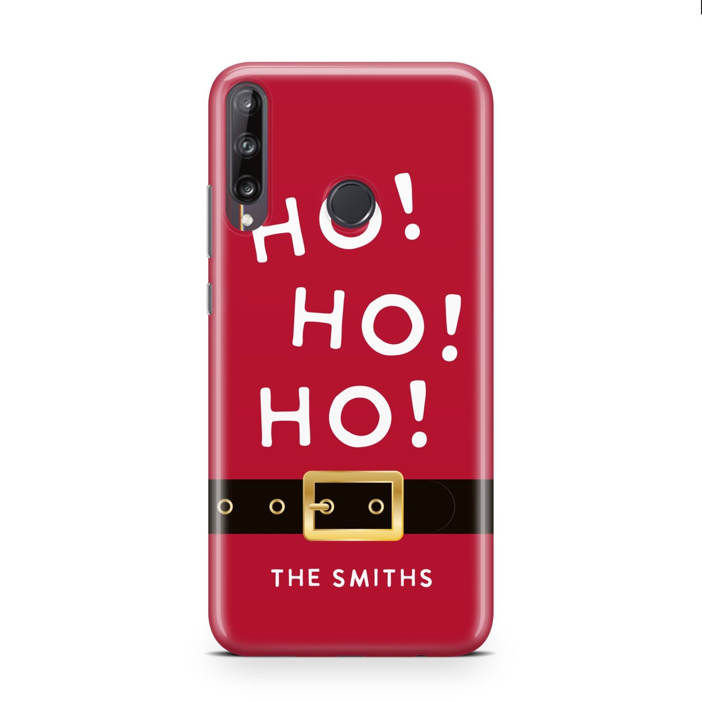 Santa Belt Personalised Huawei P40 Lite E Phone Case