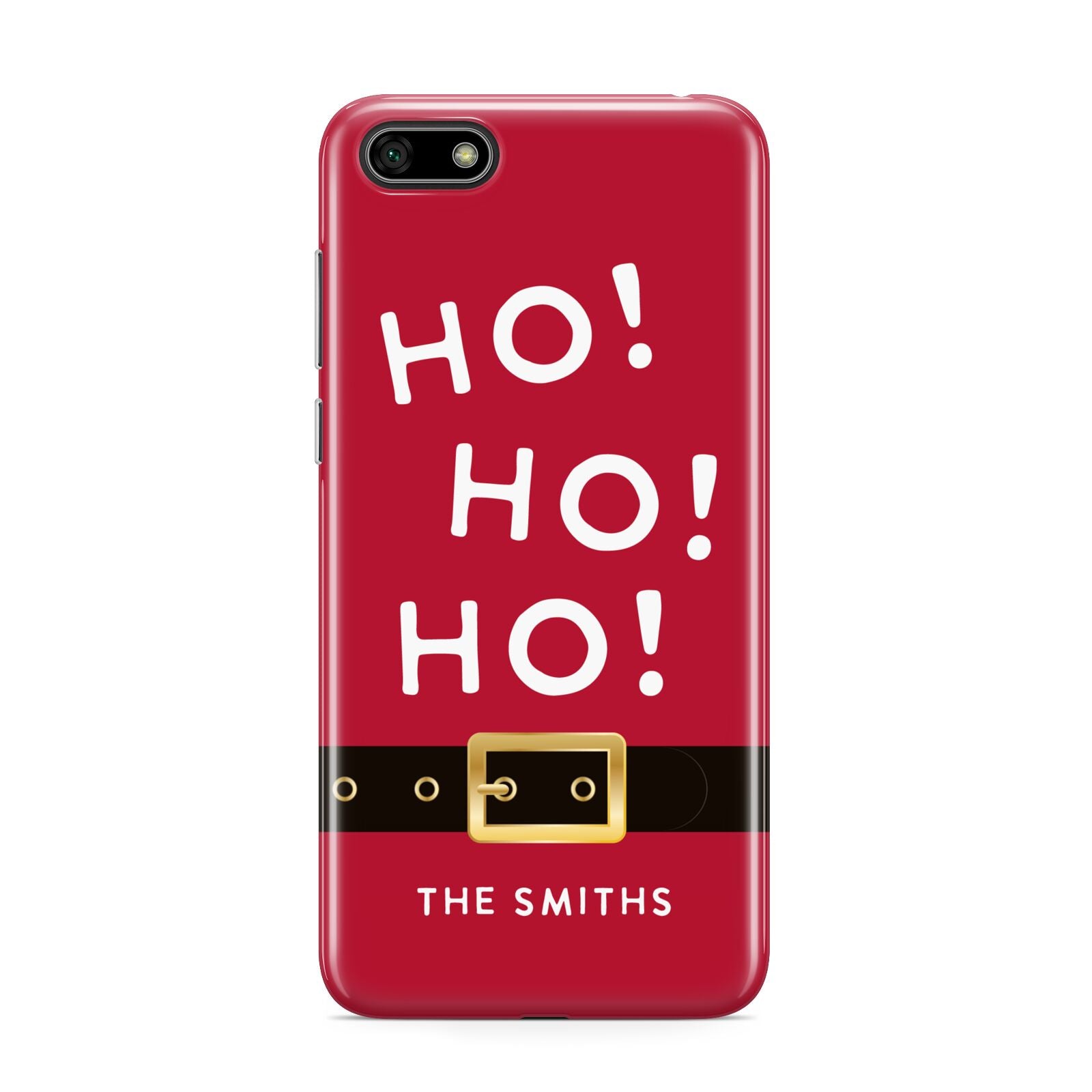 Santa Belt Personalised Huawei Y5 Prime 2018 Phone Case