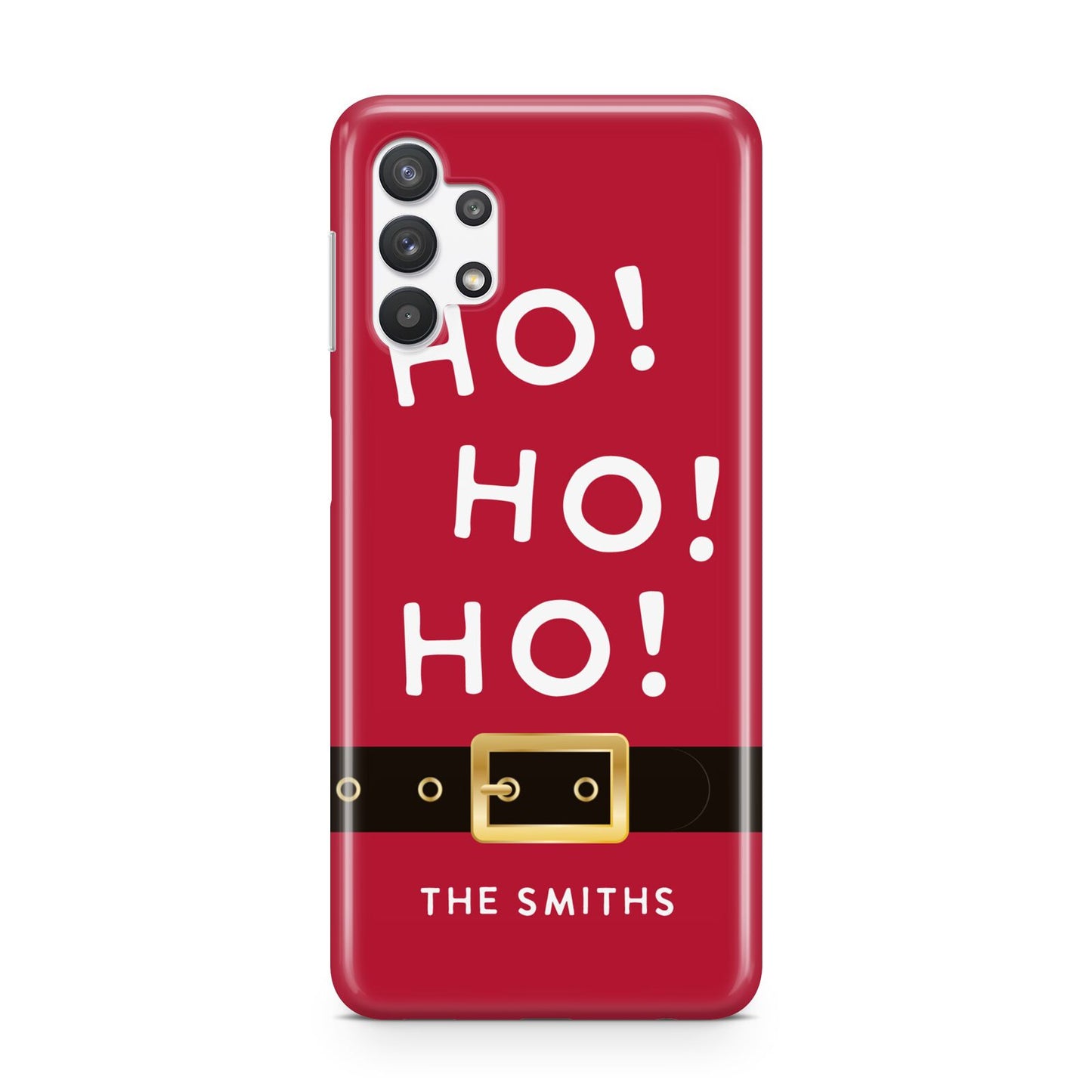 Santa Belt Personalised Samsung A32 5G Case