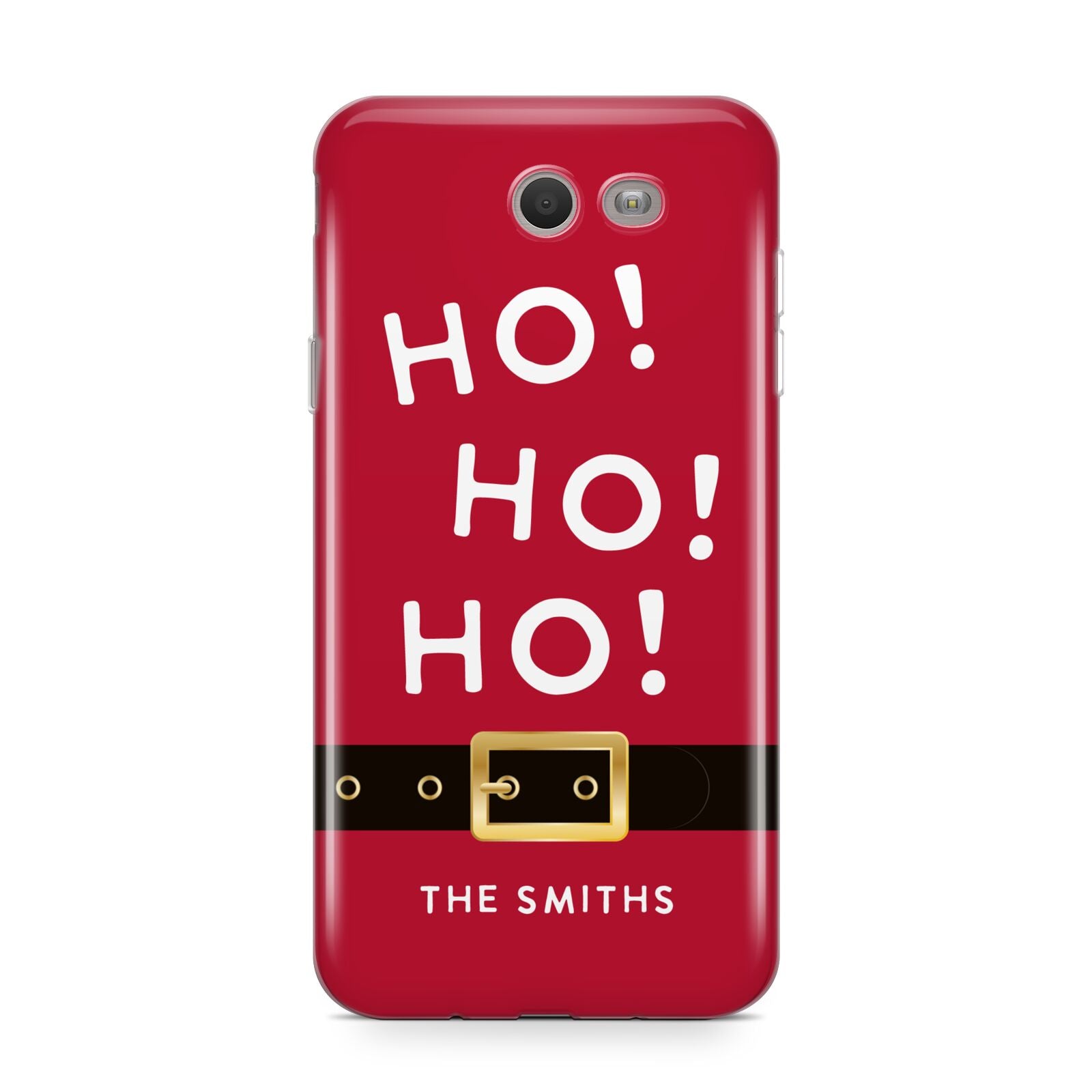 Santa Belt Personalised Samsung Galaxy J7 2017 Case