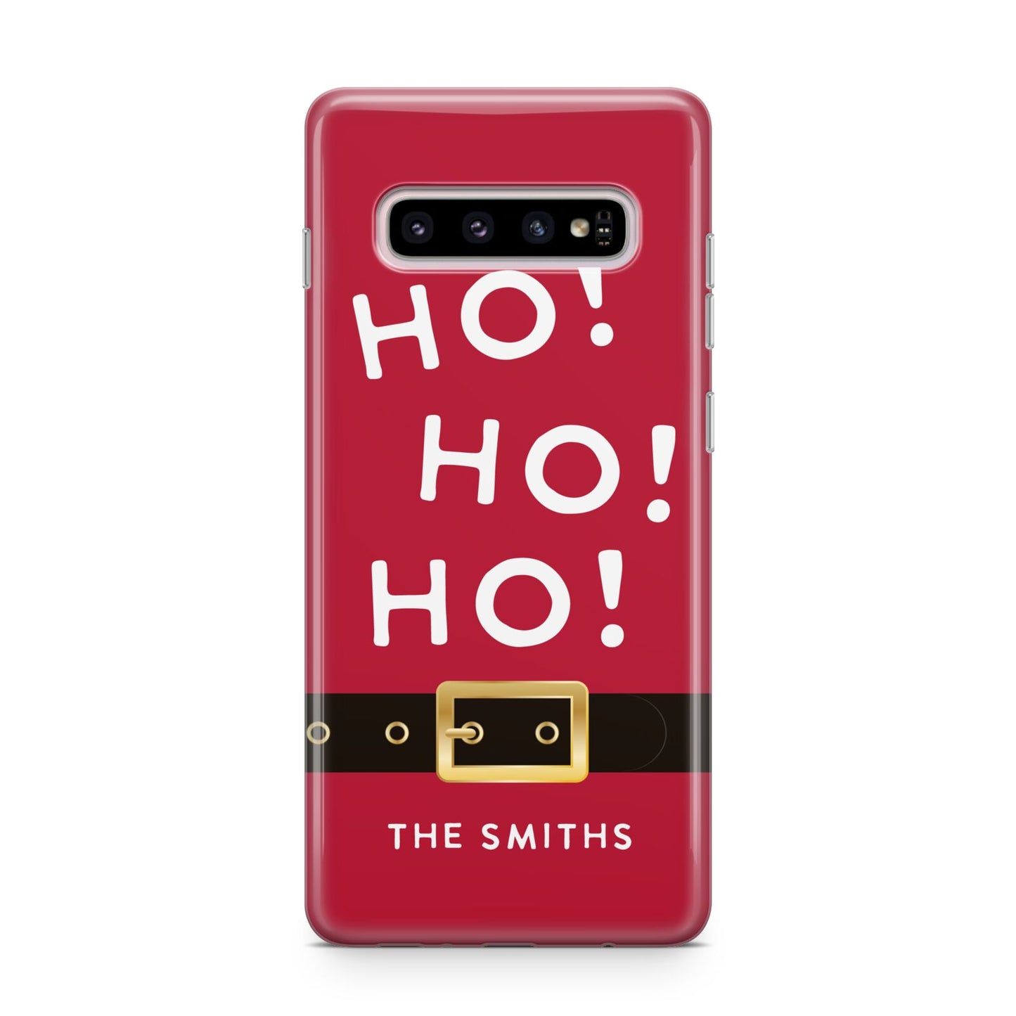 Santa Belt Personalised Samsung Galaxy S10 Plus Case