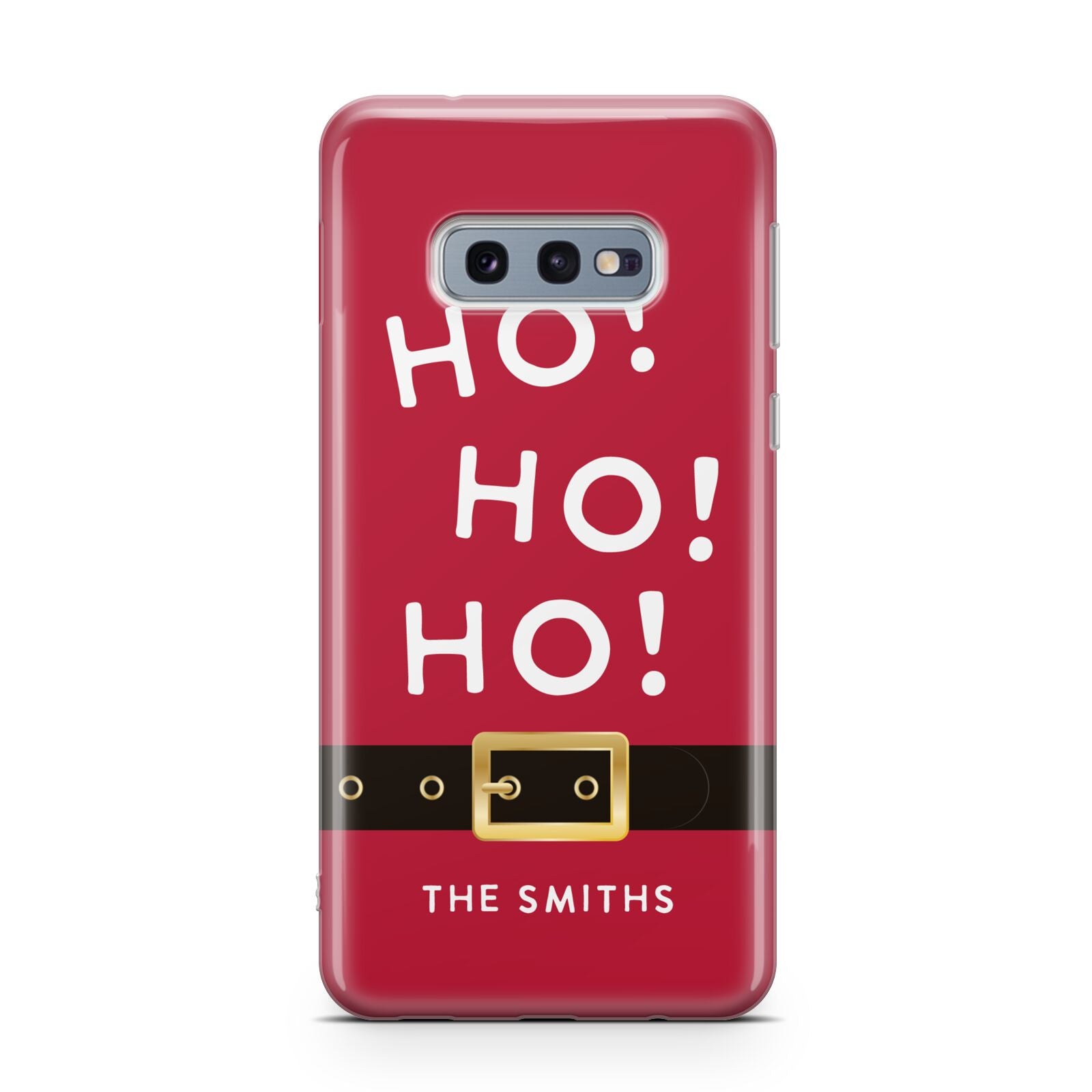 Santa Belt Personalised Samsung Galaxy S10E Case