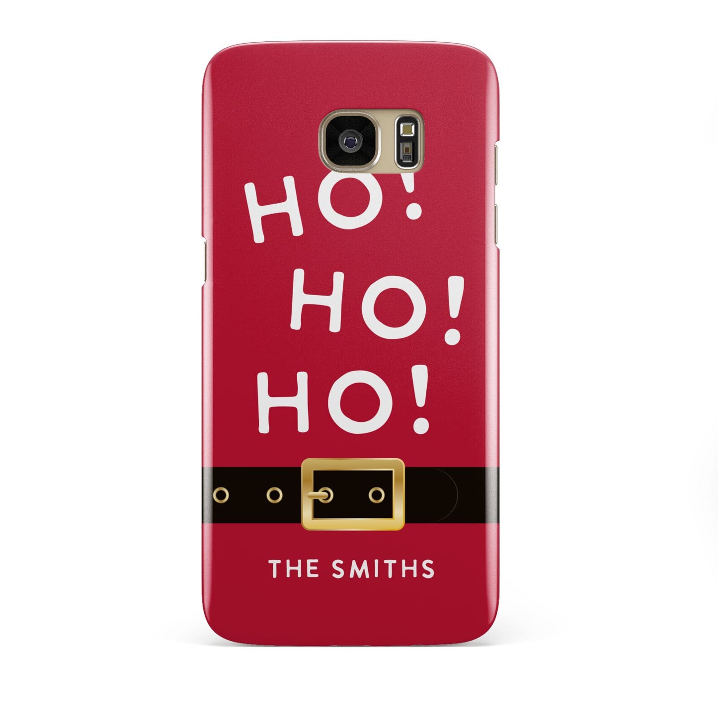 Santa Belt Personalised Samsung Galaxy S7 Edge Case