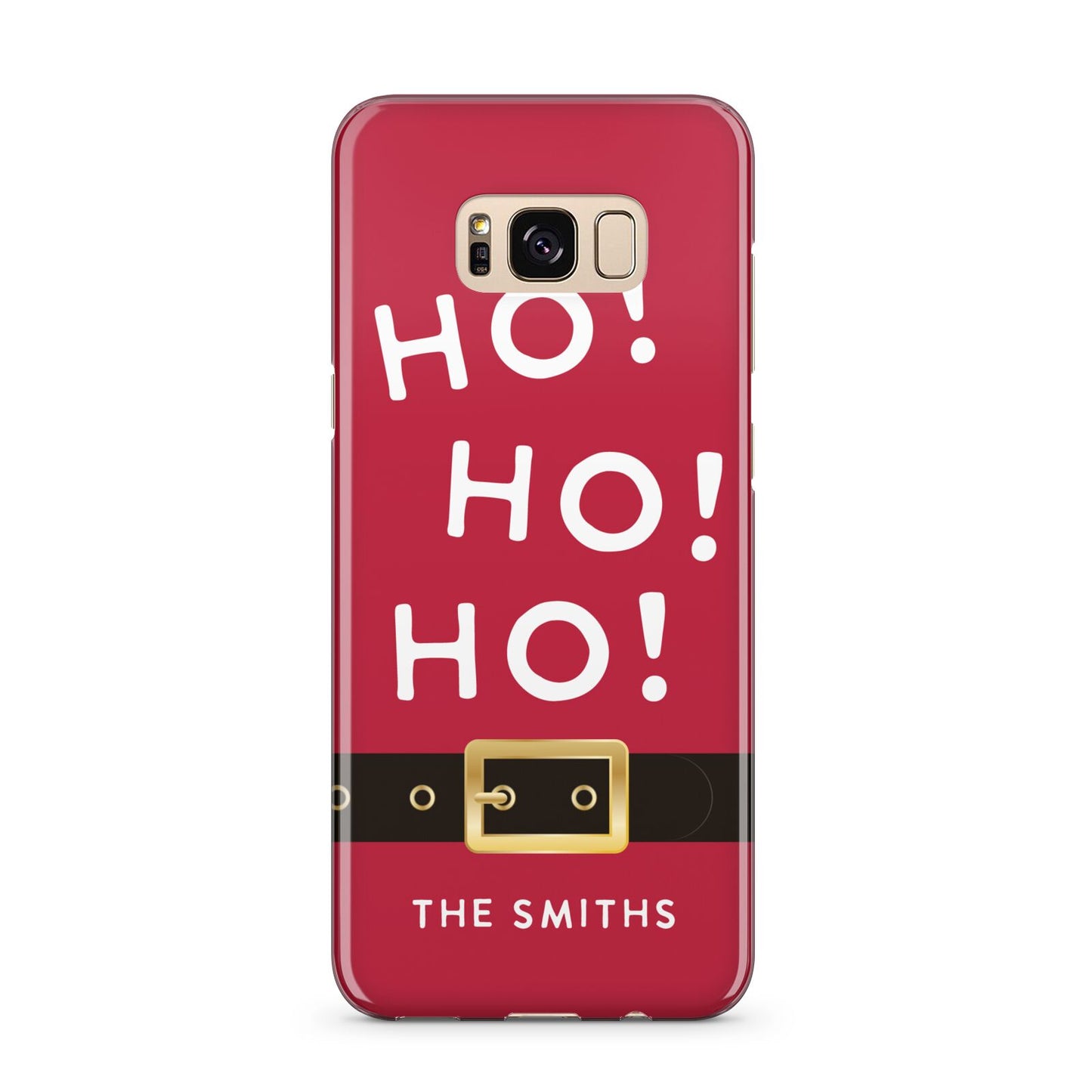 Santa Belt Personalised Samsung Galaxy S8 Plus Case