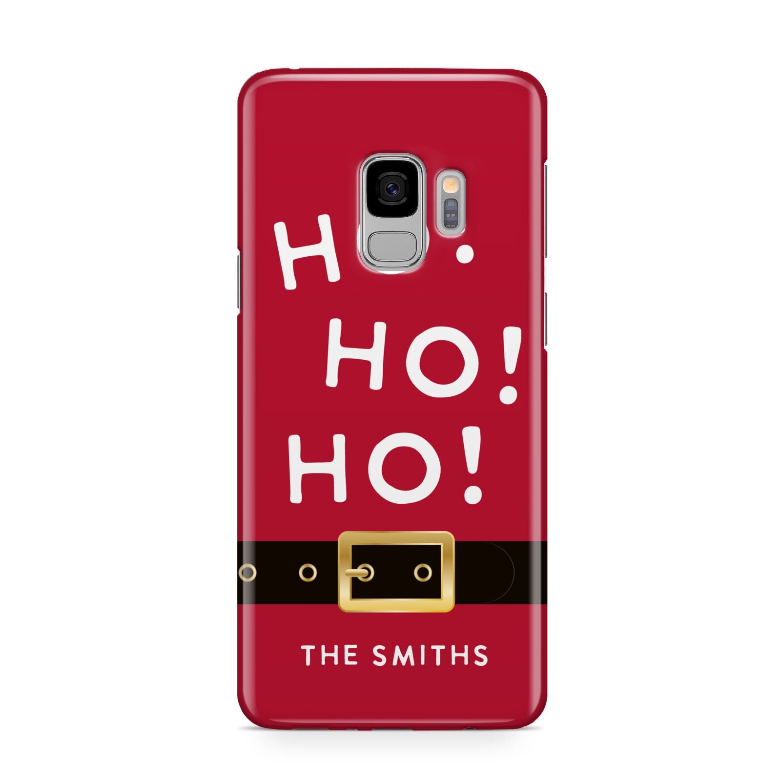 Santa Belt Personalised Samsung Galaxy S9 Case