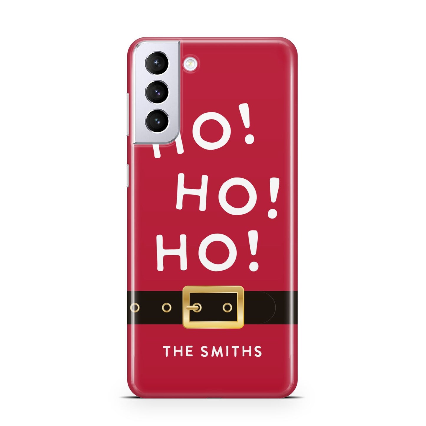 Santa Belt Personalised Samsung S21 Plus Case