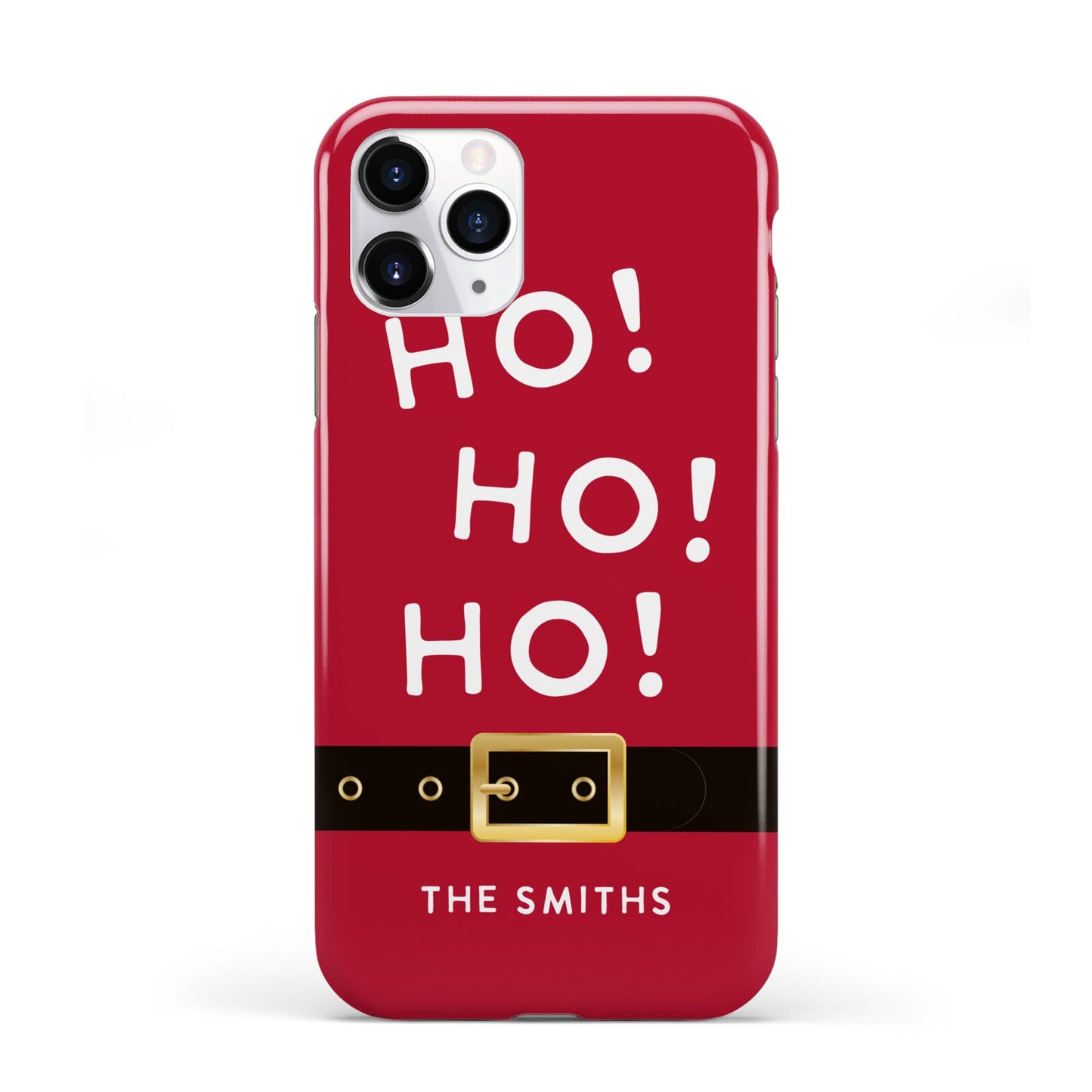 Santa Belt Personalised iPhone 11 Pro 3D Tough Case