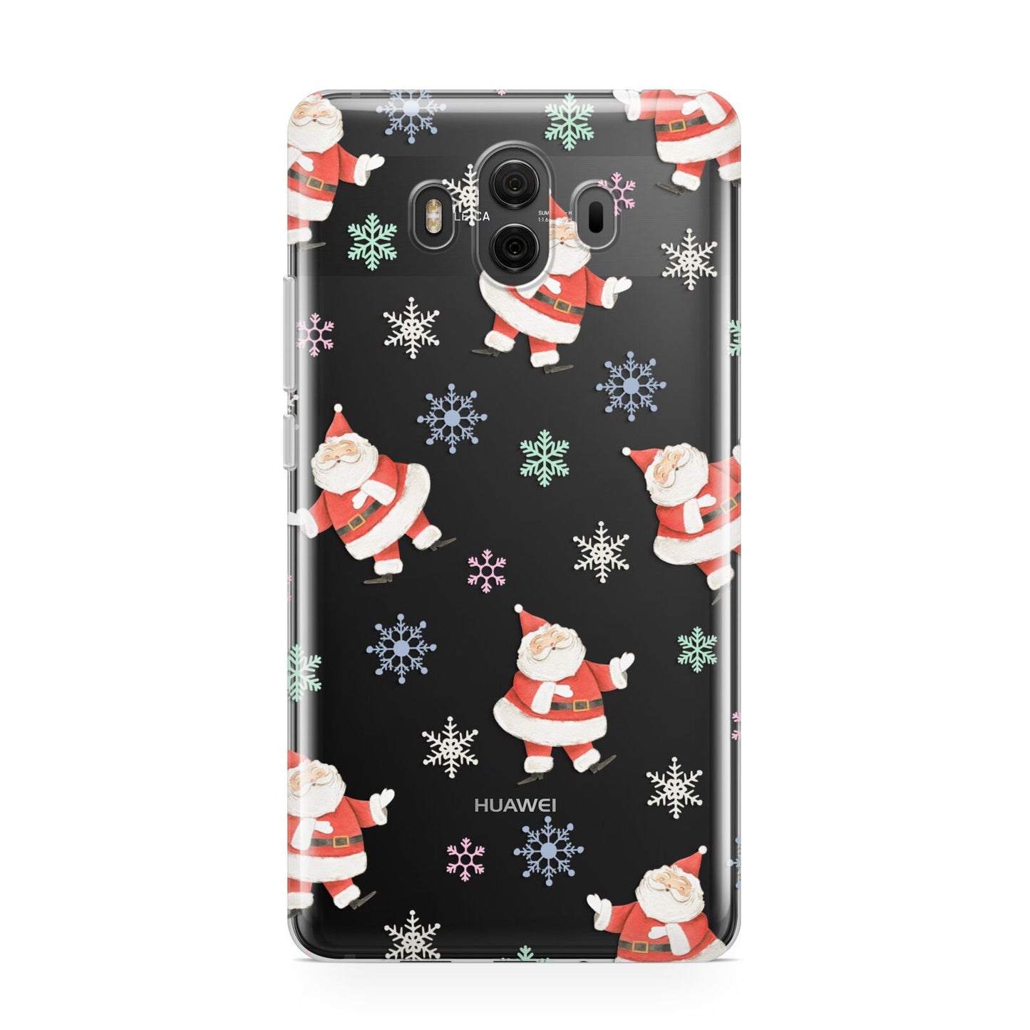 Santa Snowflake Huawei Mate 10 Protective Phone Case