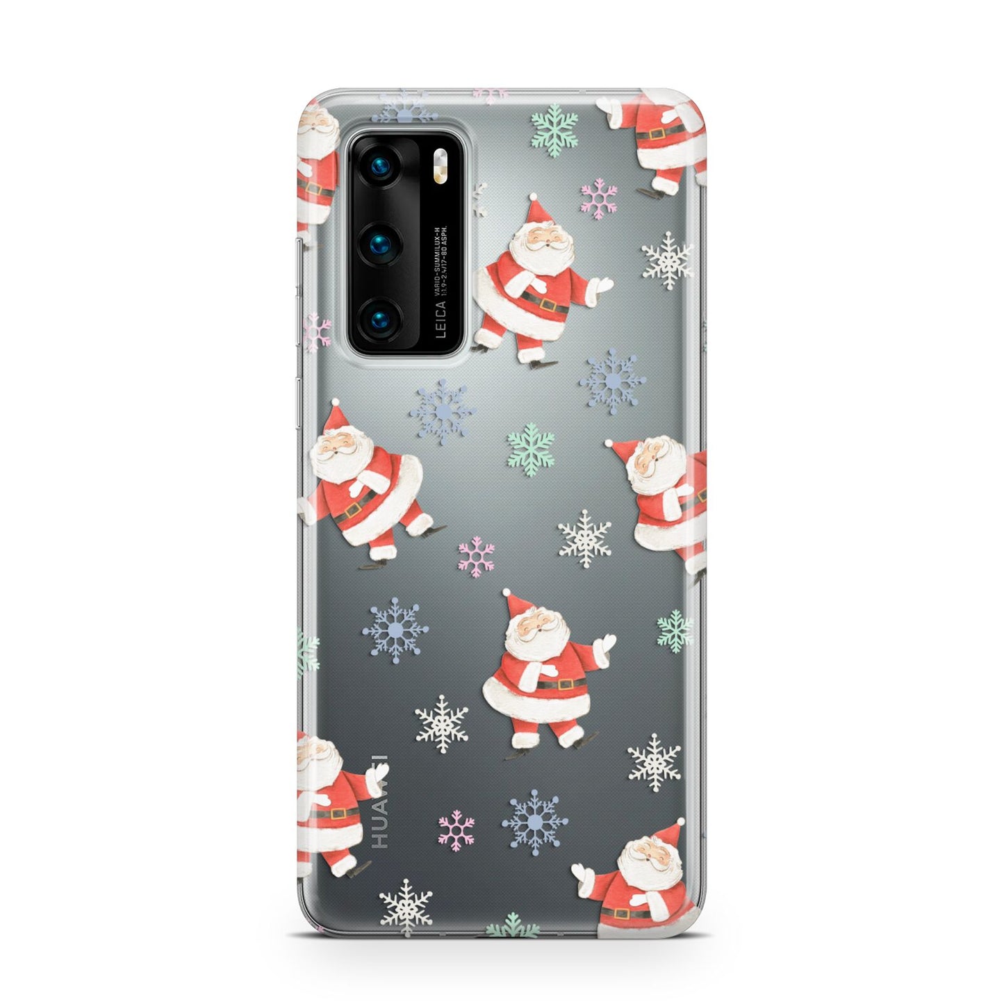 Santa Snowflake Huawei P40 Phone Case