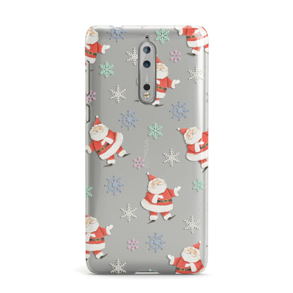 Santa Snowflake Nokia Case