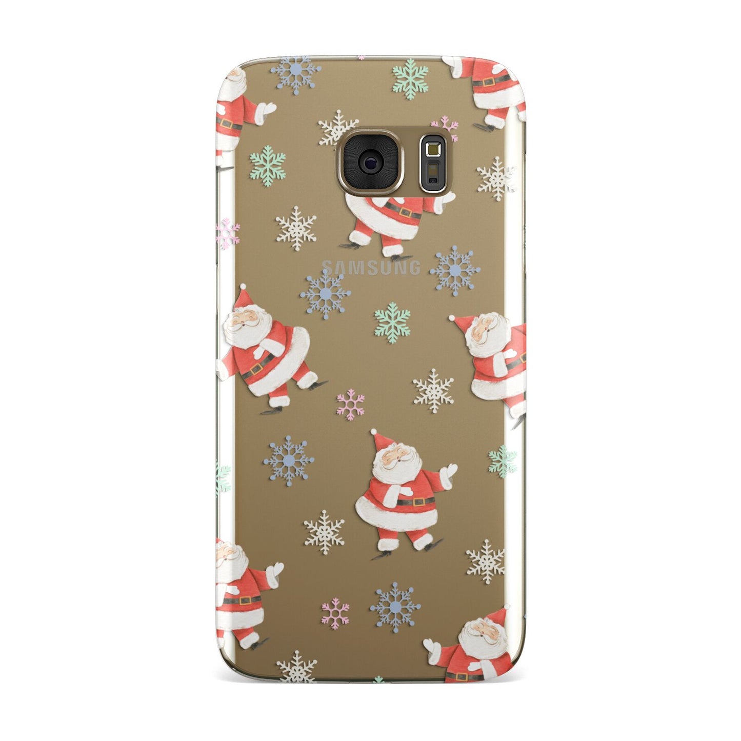 Santa Snowflake Samsung Galaxy Case