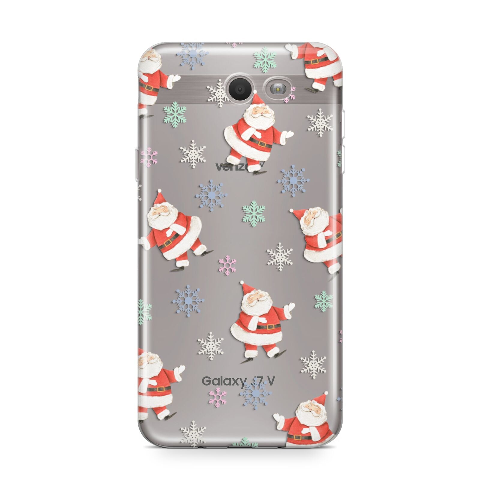 Santa Snowflake Samsung Galaxy J7 2017 Case