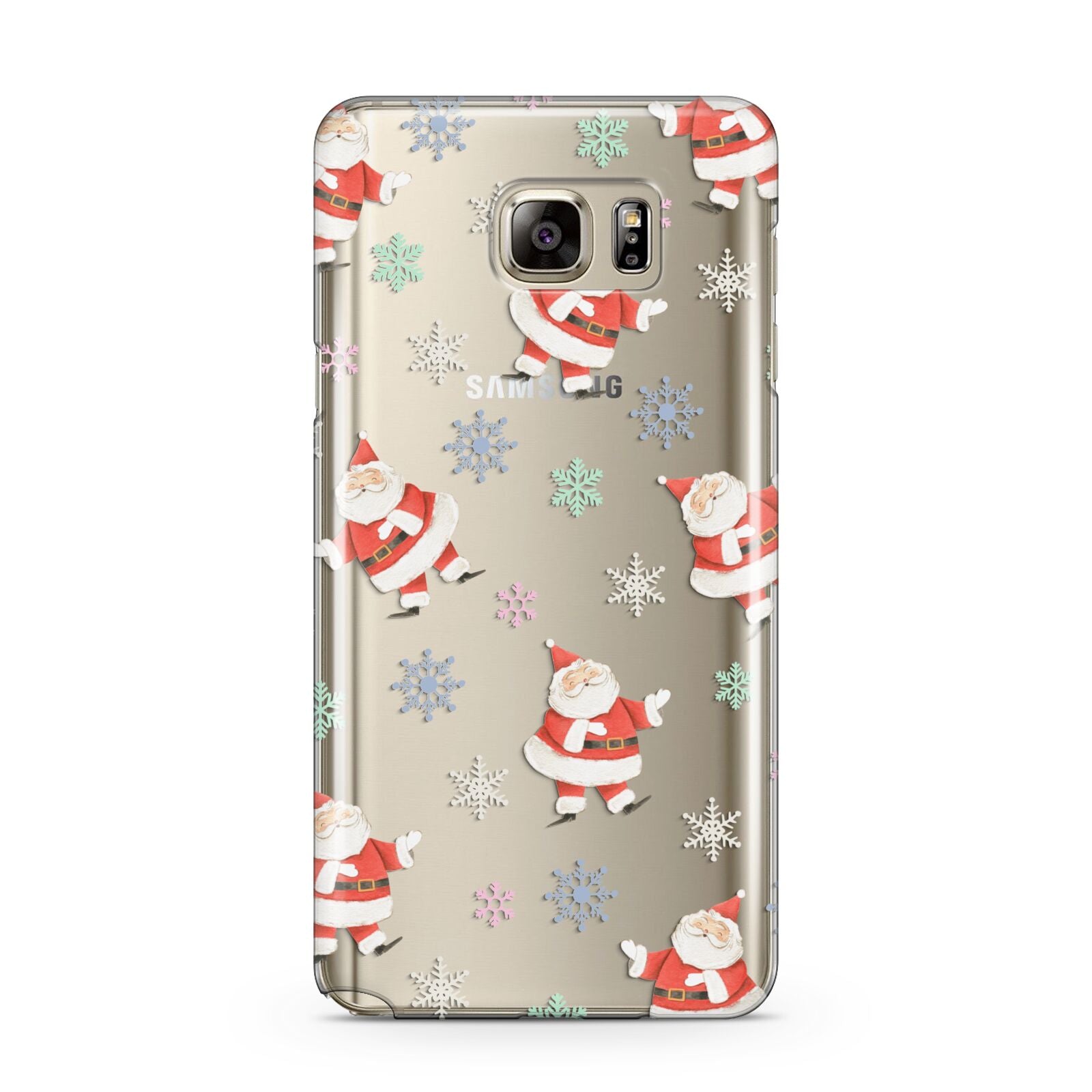 Santa Snowflake Samsung Galaxy Note 5 Case