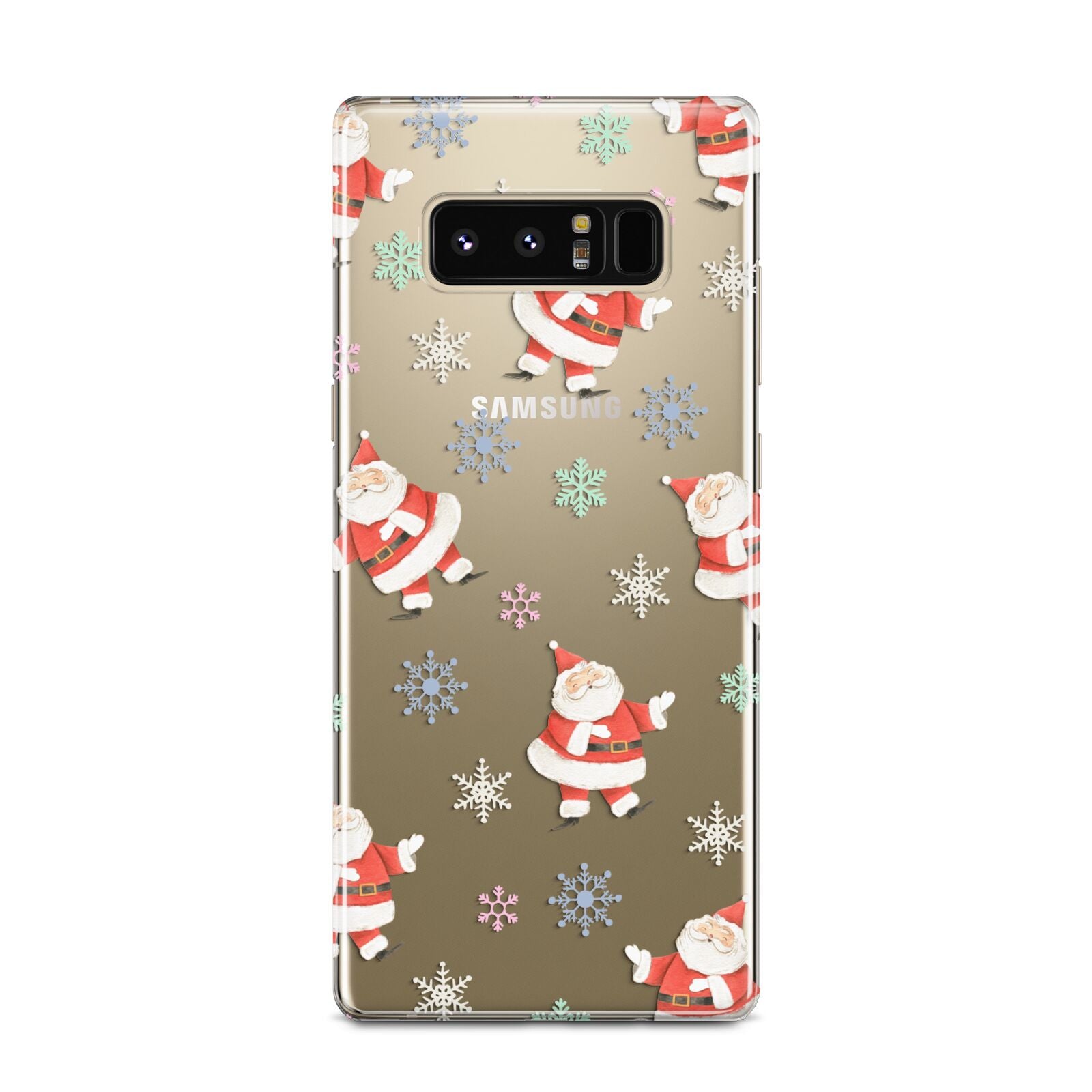 Santa Snowflake Samsung Galaxy Note 8 Case