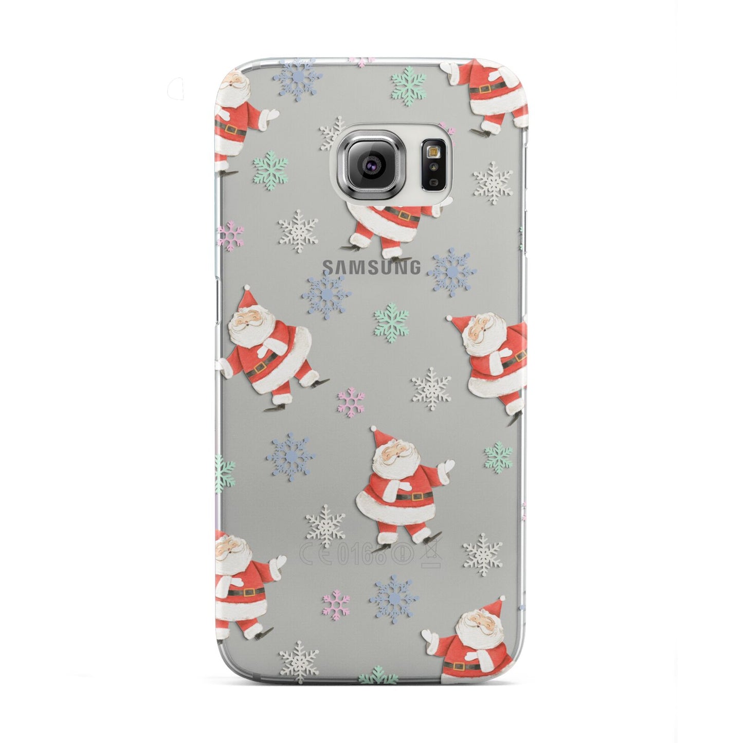 Santa Snowflake Samsung Galaxy S6 Edge Case