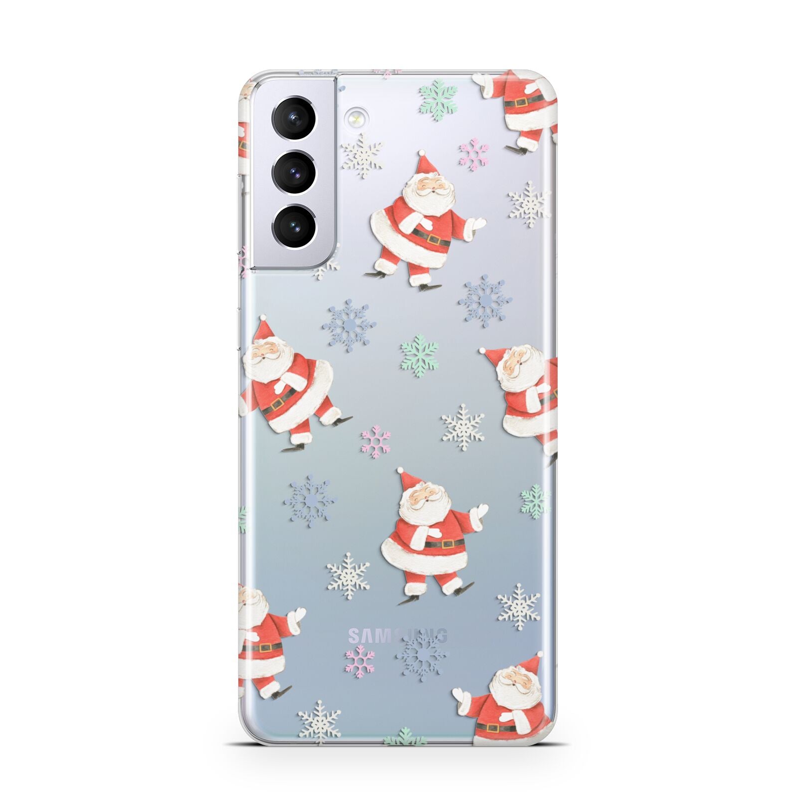 Santa Snowflake Samsung S21 Plus Case