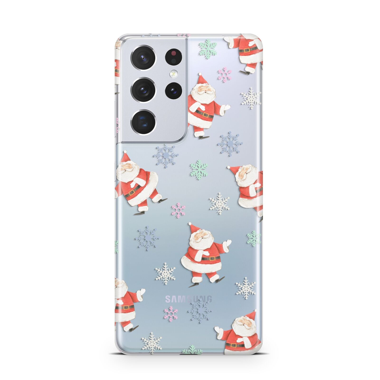 Santa Snowflake Samsung S21 Ultra Case