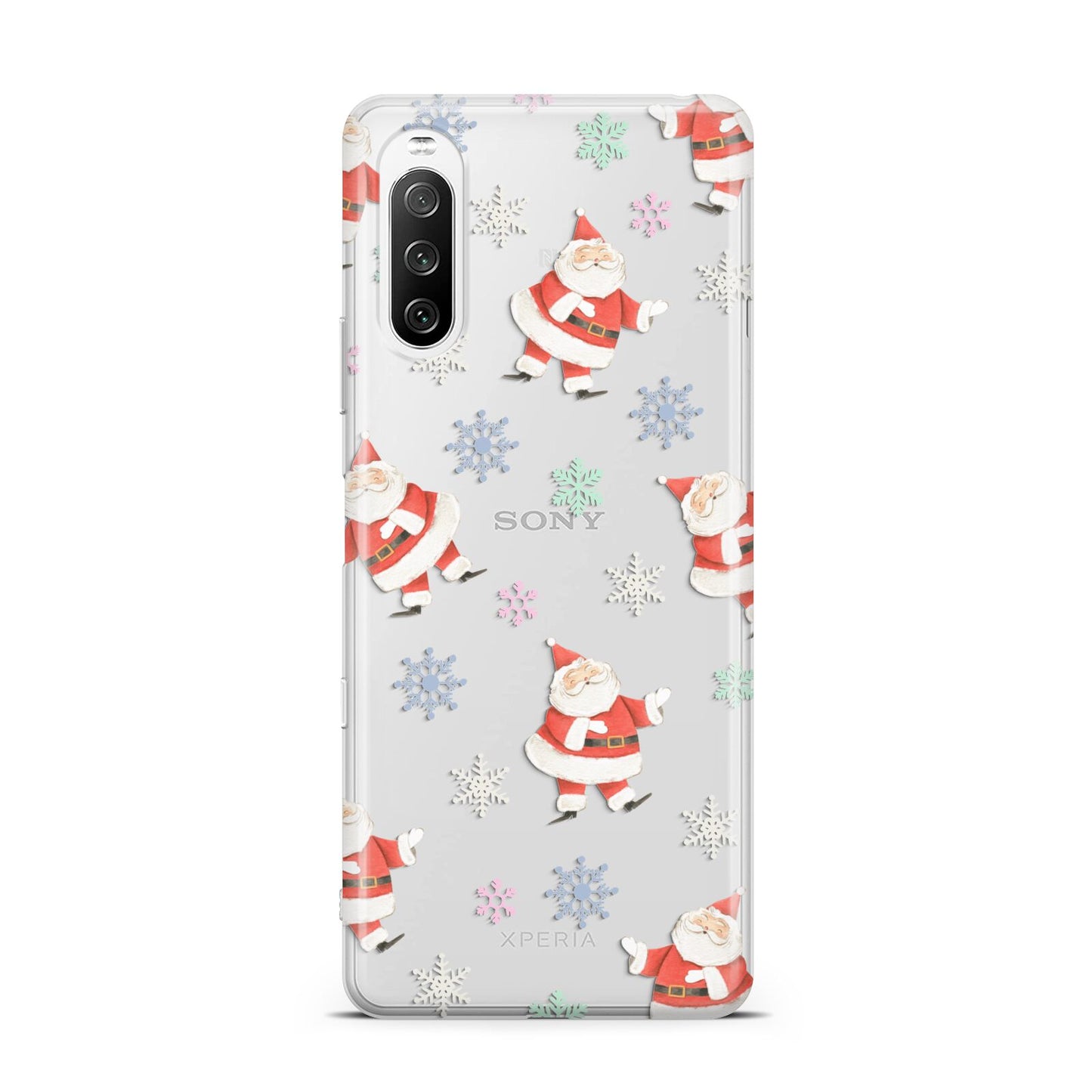 Santa Snowflake Sony Xperia 10 III Case