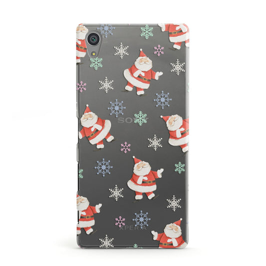 Santa Snowflake Sony Xperia Case