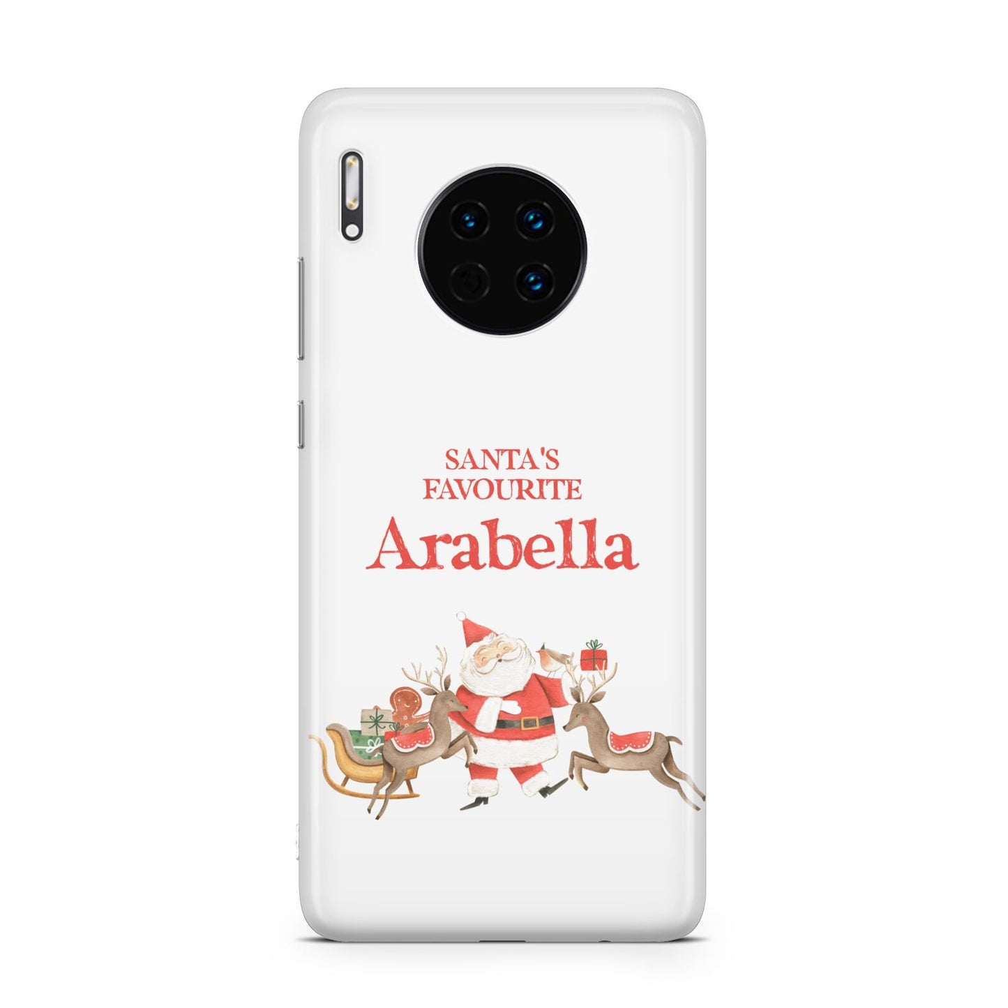 Santas Favourite Personalised Name Huawei Mate 30