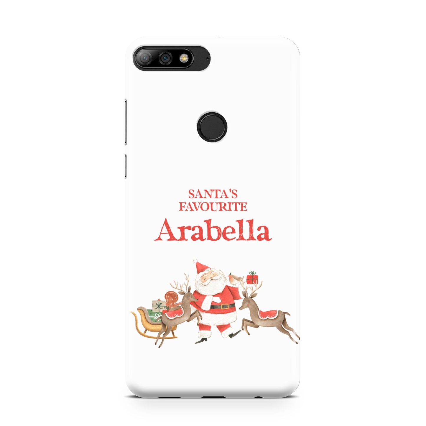 Santas Favourite Personalised Name Huawei Y7 2018