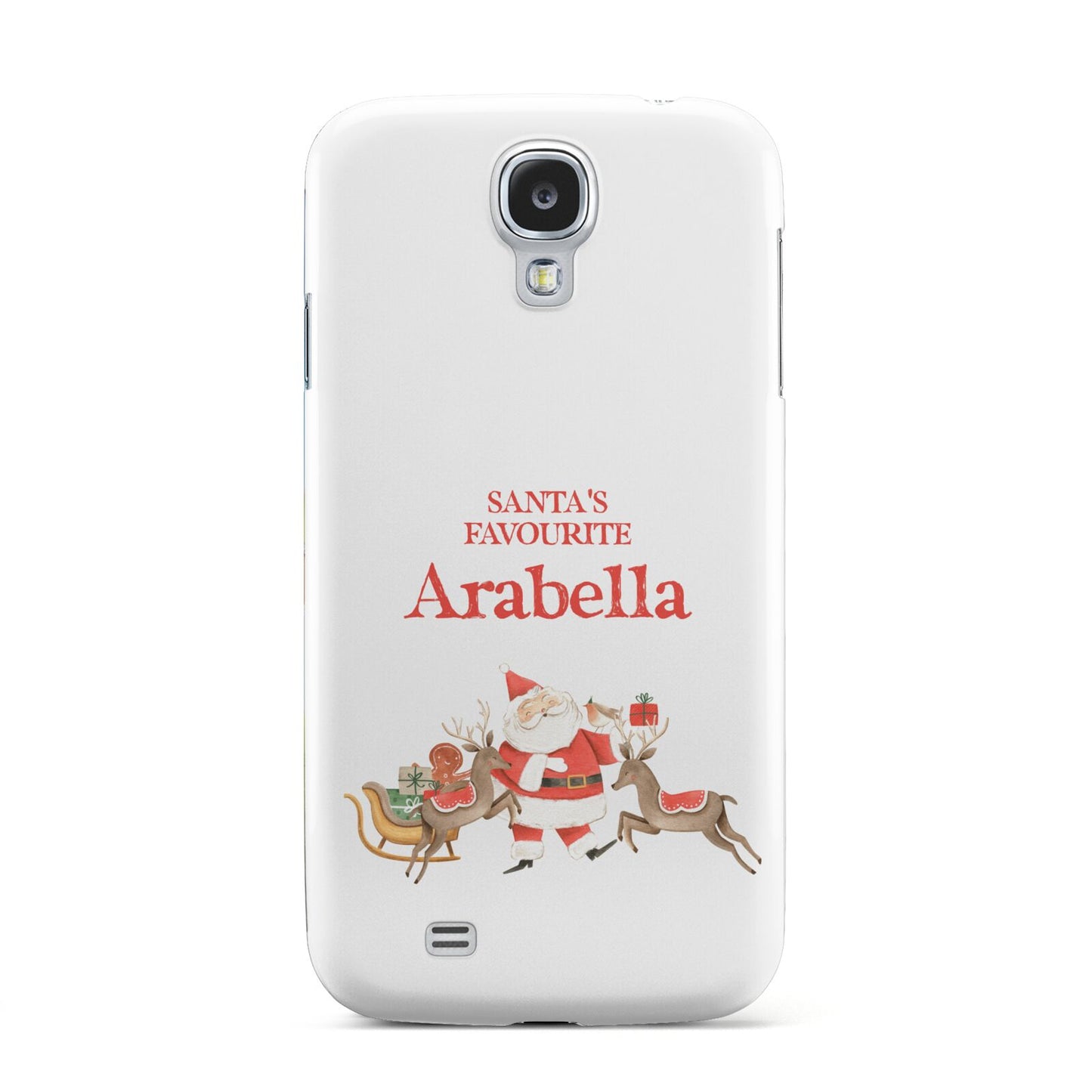 Santas Favourite Personalised Name Samsung Galaxy S4 Case