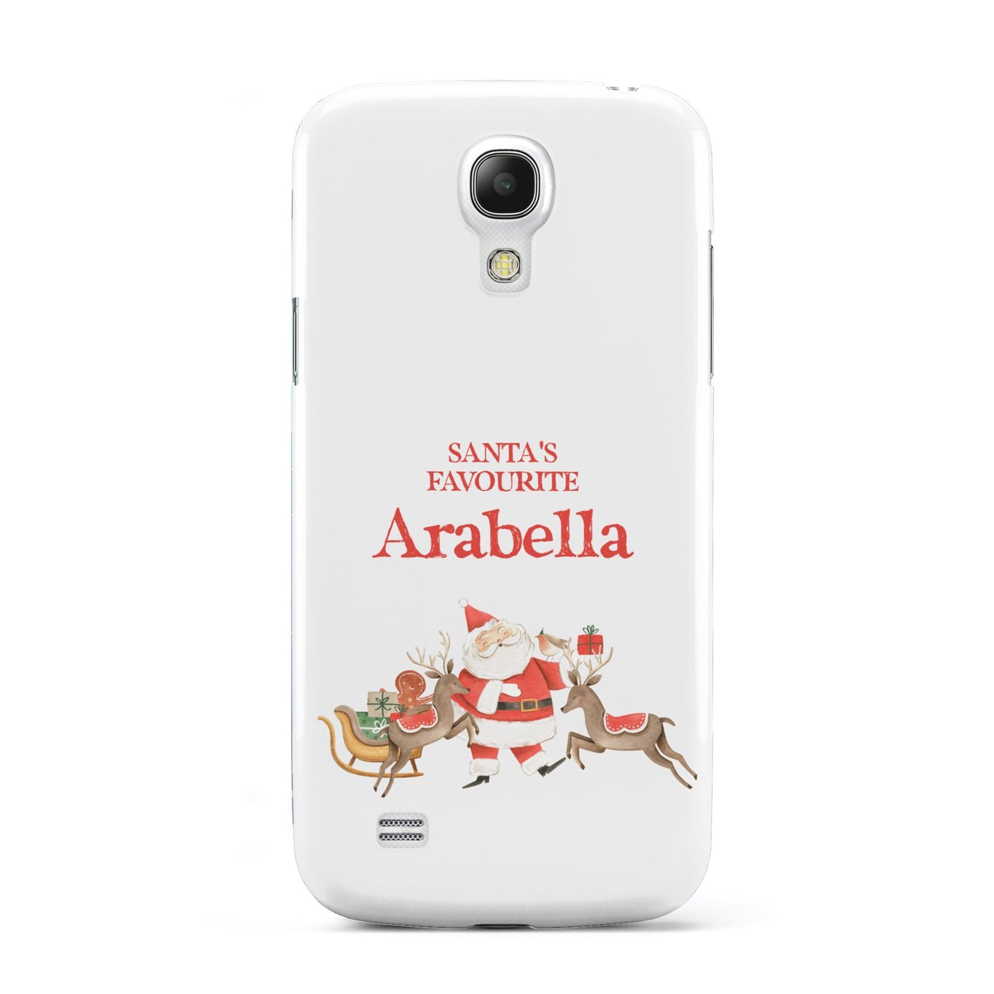 Santas Favourite Personalised Name Samsung Galaxy S4 Mini Case