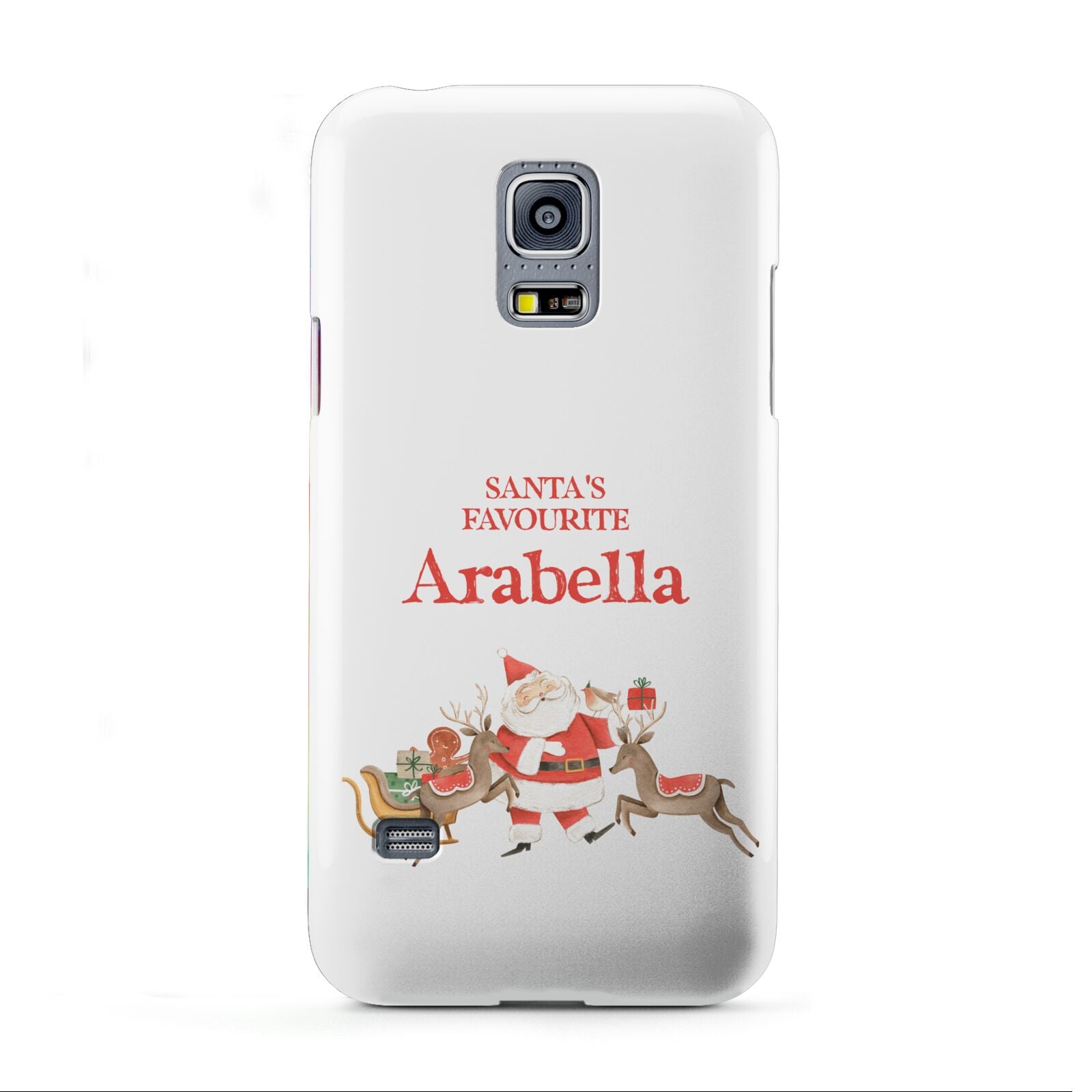 Santas Favourite Personalised Name Samsung Galaxy S5 Mini Case