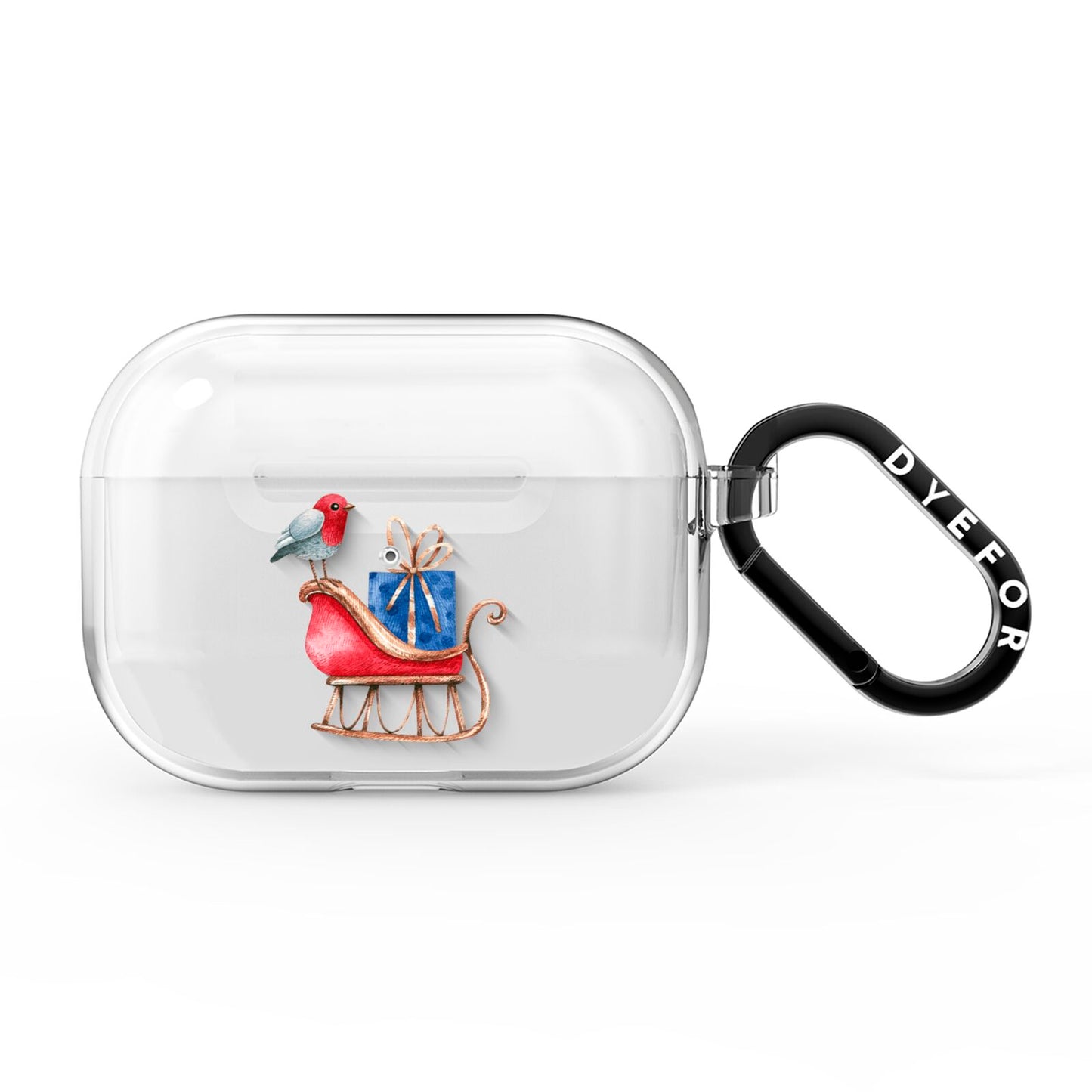 Santas Sleigh AirPods Pro Clear Case