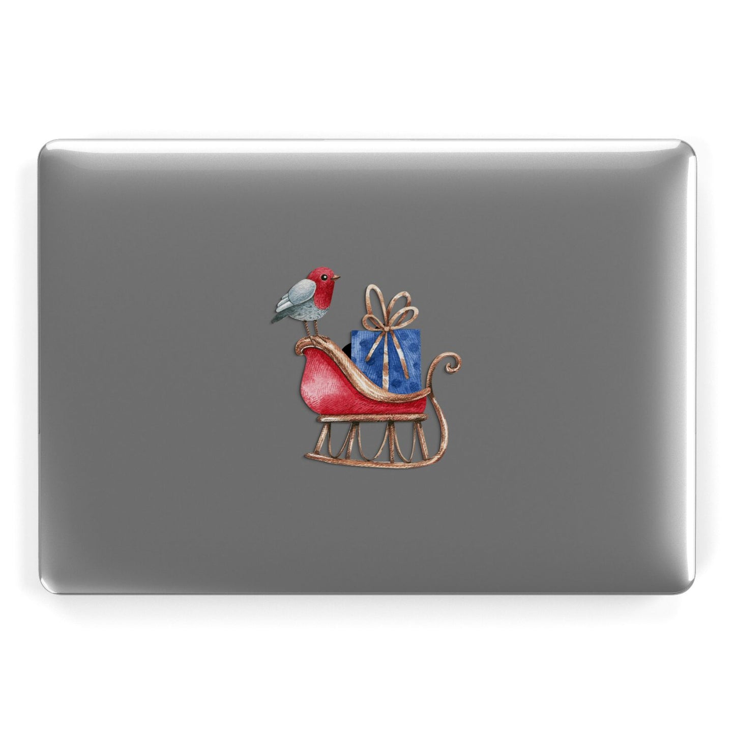 Santas Sleigh Apple MacBook Case