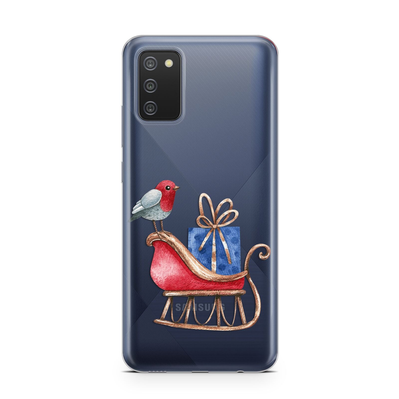 Santas Sleigh Samsung A02s Case