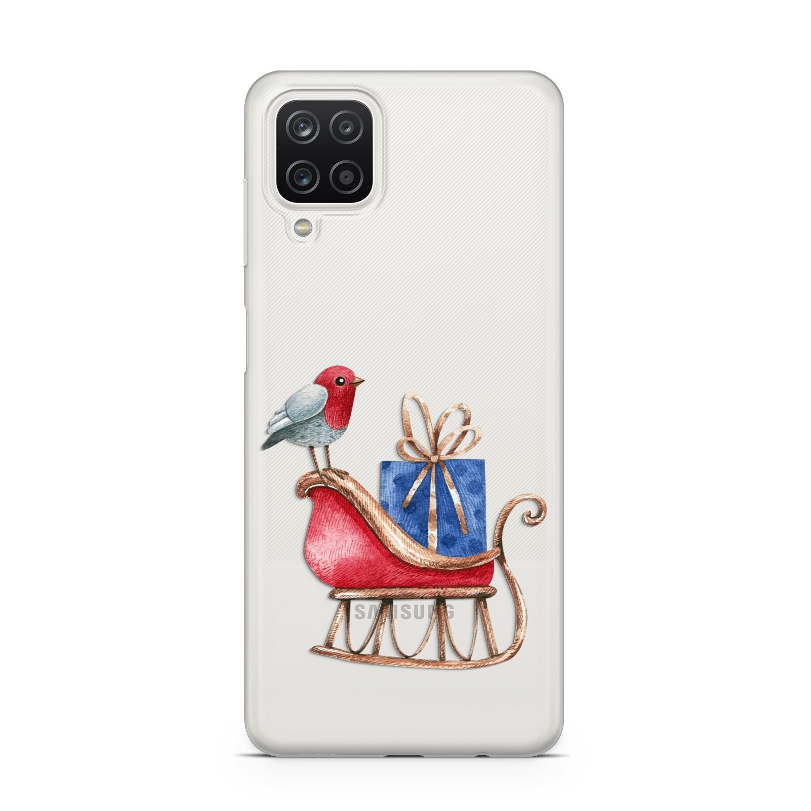 Santas Sleigh Samsung A12 Case