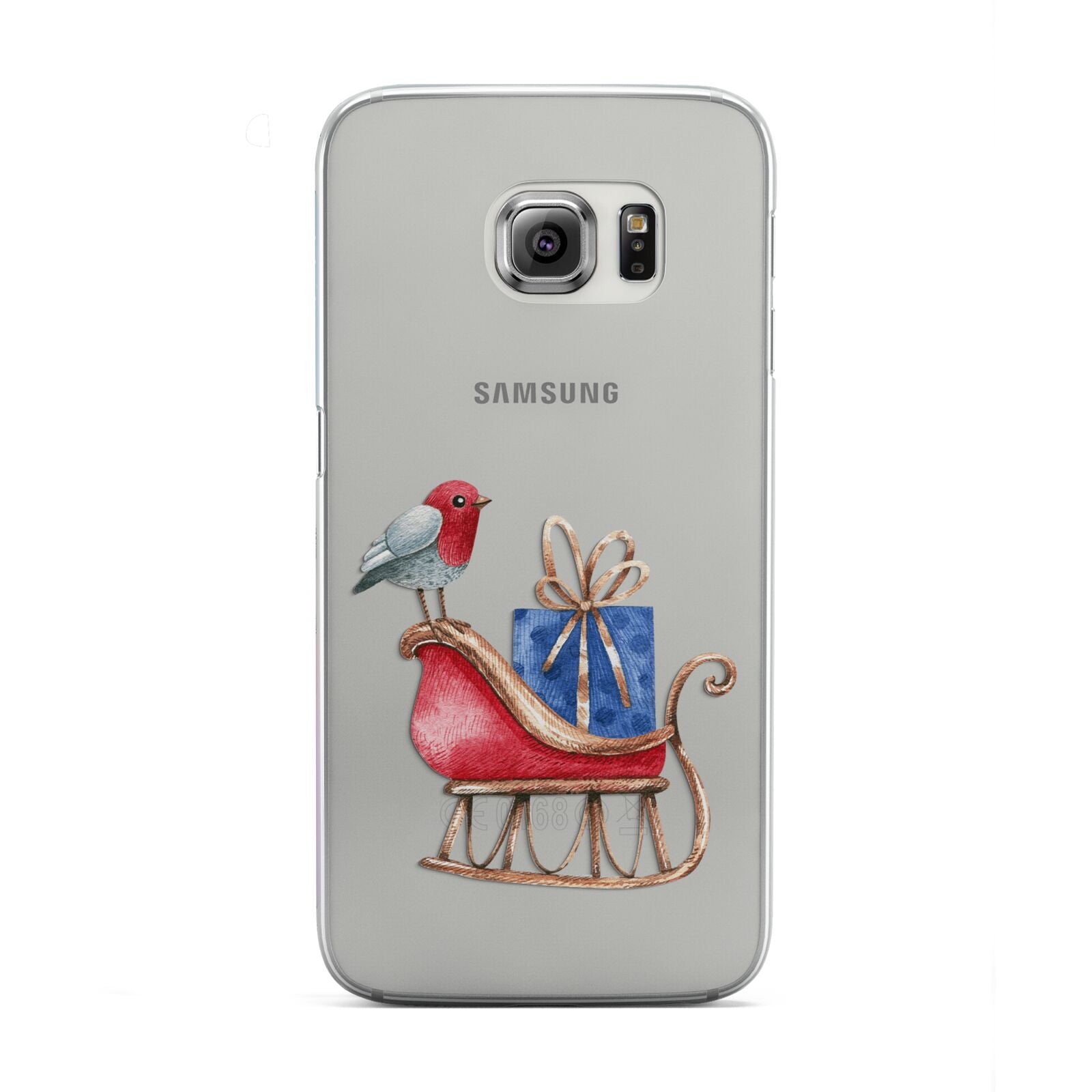 Santas Sleigh Samsung Galaxy S6 Edge Case