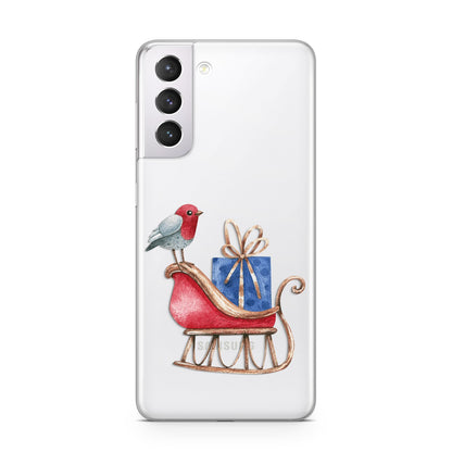 Santas Sleigh Samsung S21 Case