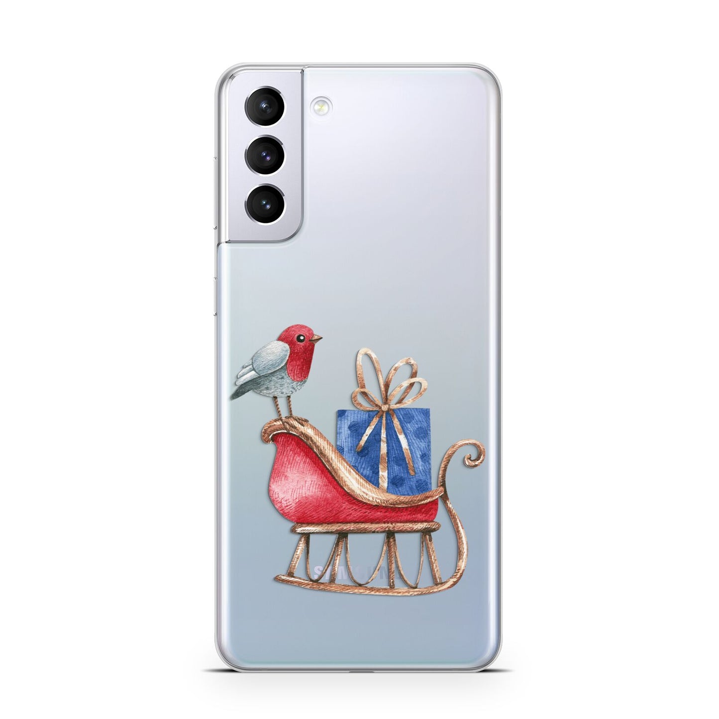 Santas Sleigh Samsung S21 Plus Case