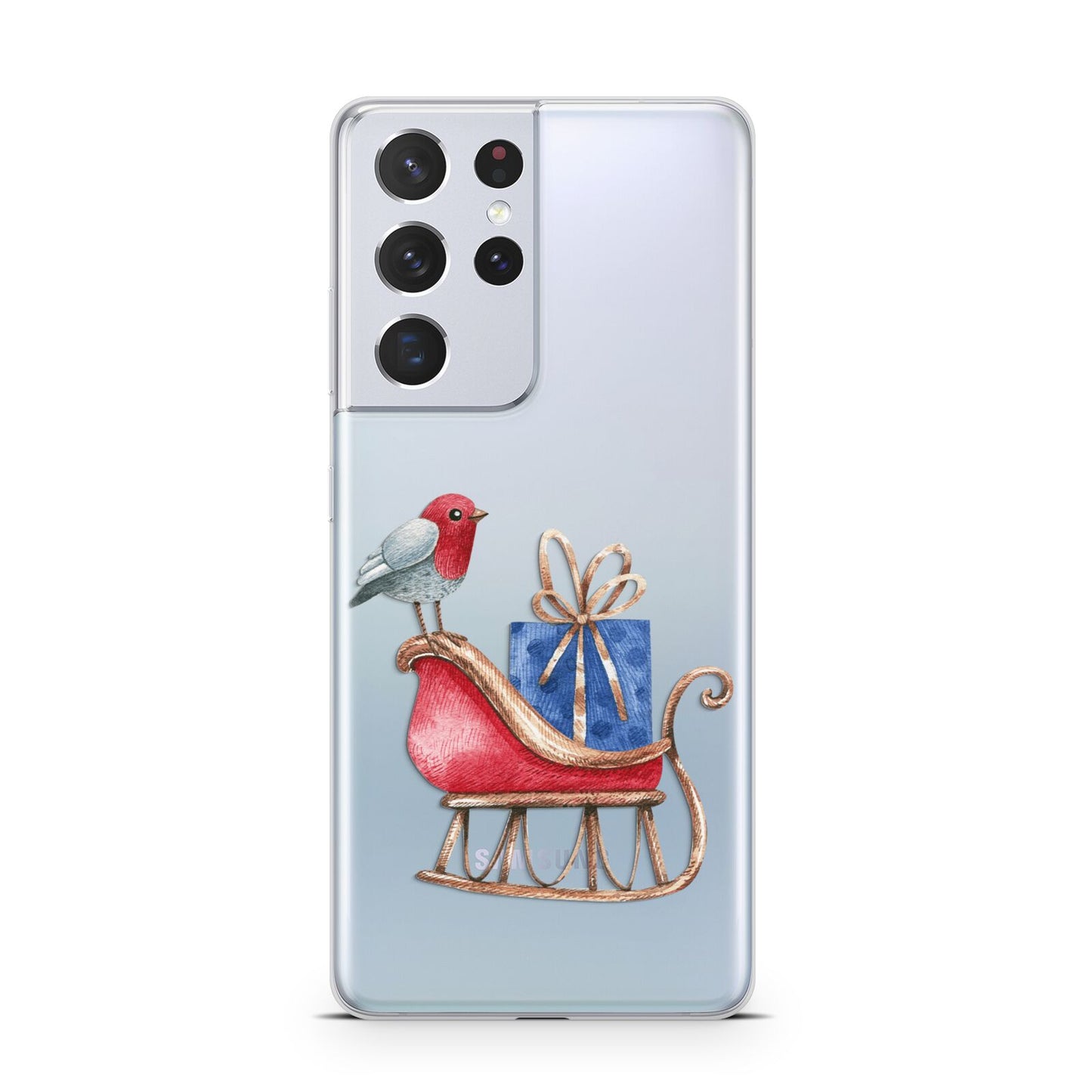 Santas Sleigh Samsung S21 Ultra Case