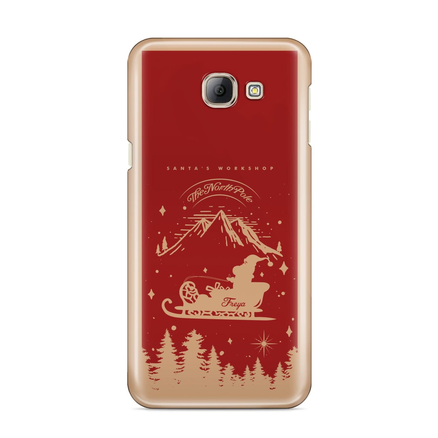 Santas Workshop Personalised Samsung Galaxy A8 2016 Case