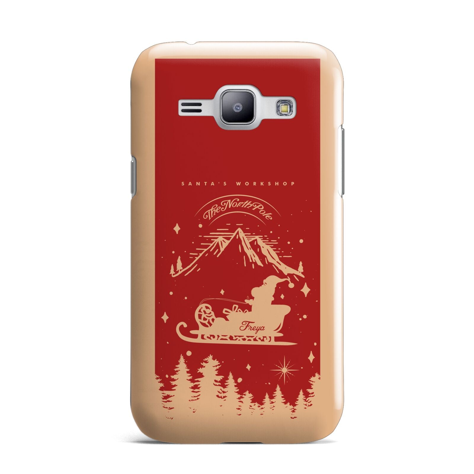 Santas Workshop Personalised Samsung Galaxy J1 2015 Case