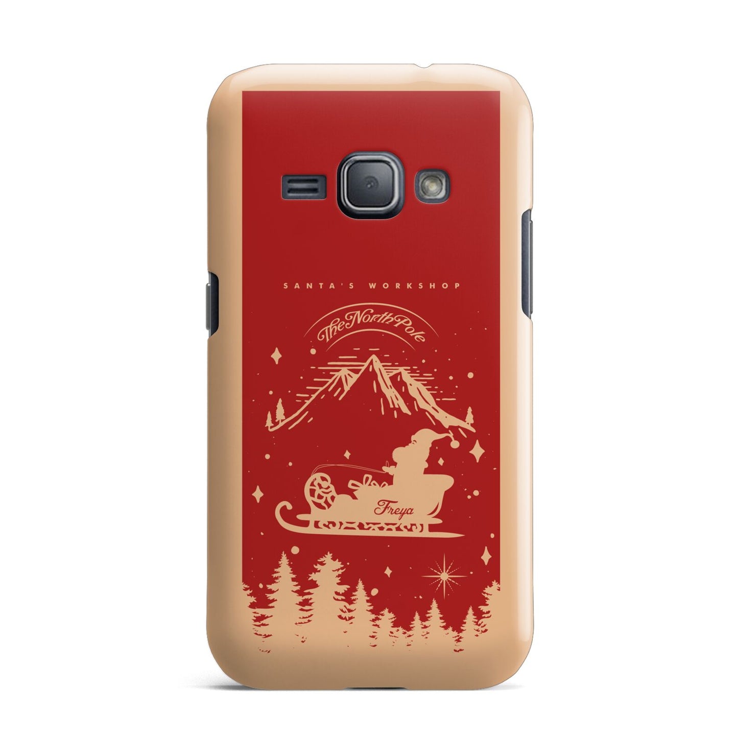 Santas Workshop Personalised Samsung Galaxy J1 2016 Case