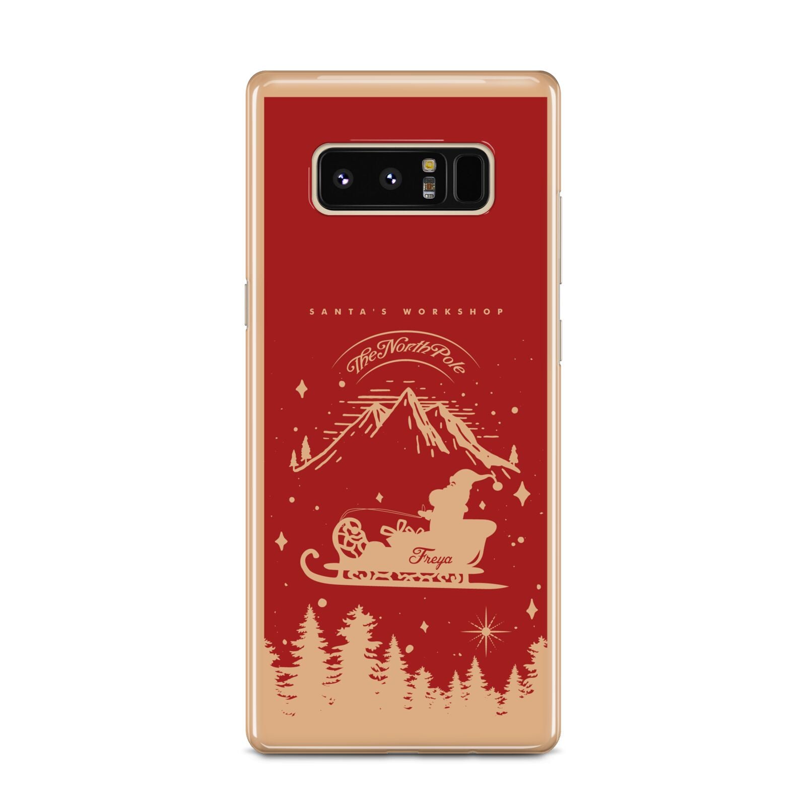 Santas Workshop Personalised Samsung Galaxy Note 8 Case