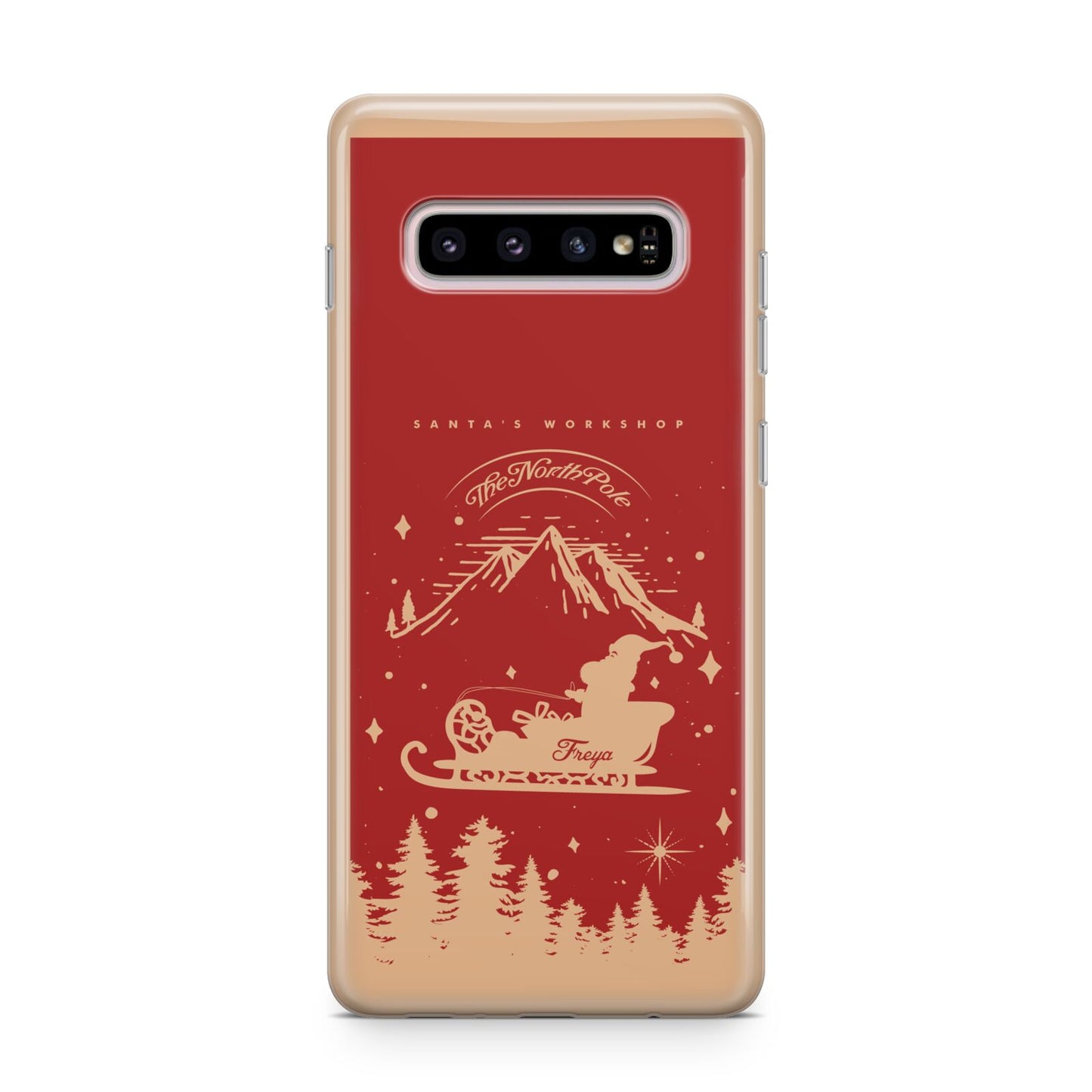 Santas Workshop Personalised Samsung Galaxy S10 Plus Case