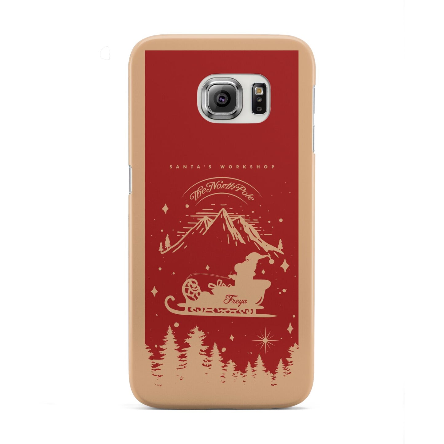 Santas Workshop Personalised Samsung Galaxy S6 Edge Case