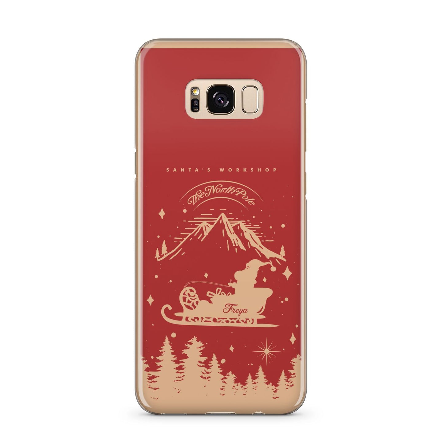 Santas Workshop Personalised Samsung Galaxy S8 Plus Case